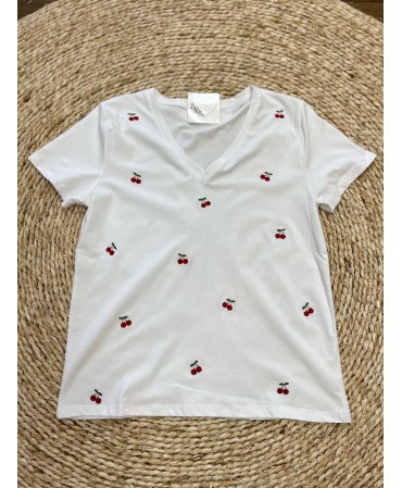 T-Shirt cherry adulte